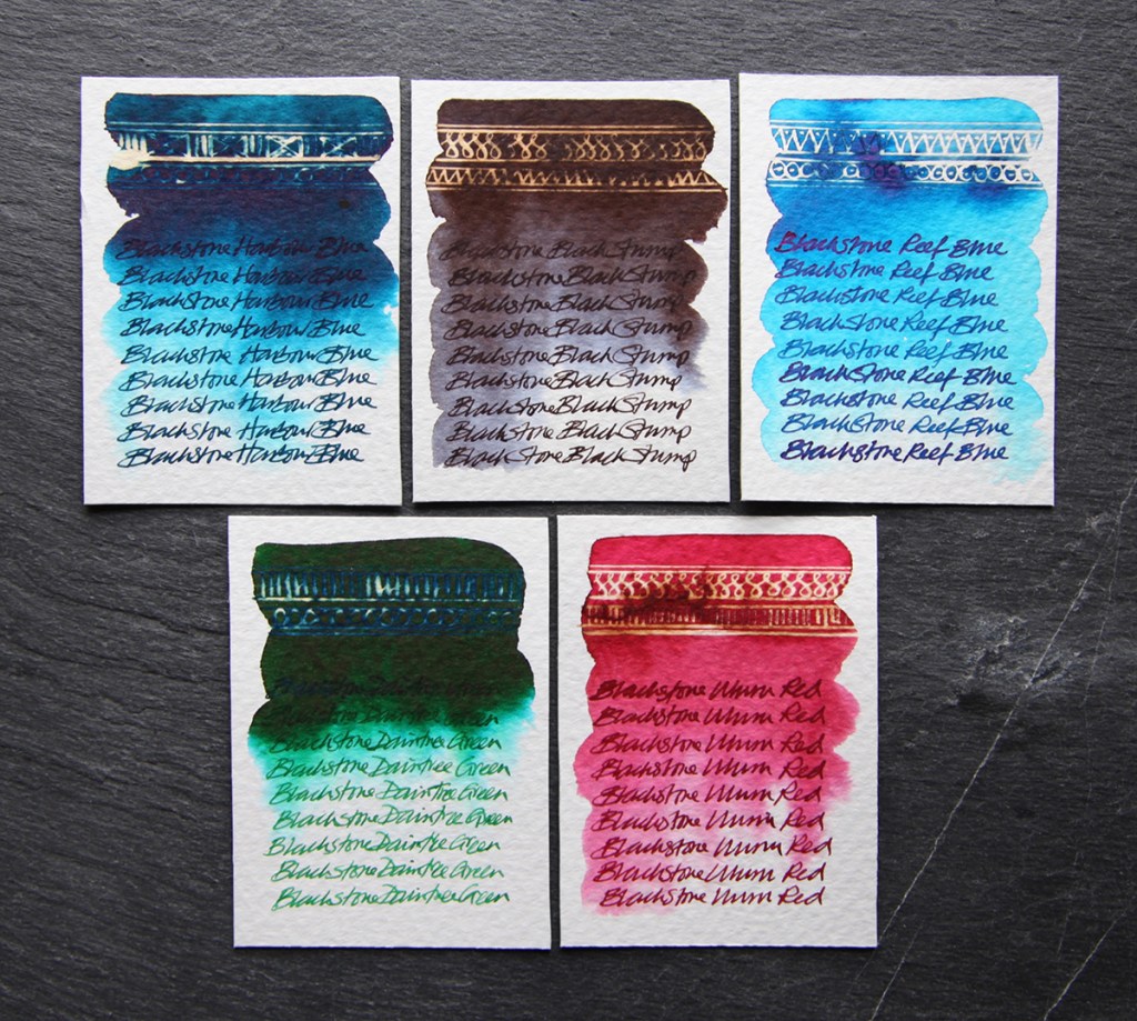 Blackstone Inks Review – FOUNTAIN PEN INK ART