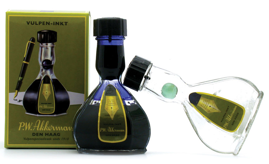P W Akkerman Inks Test – FOUNTAIN PEN INK ART