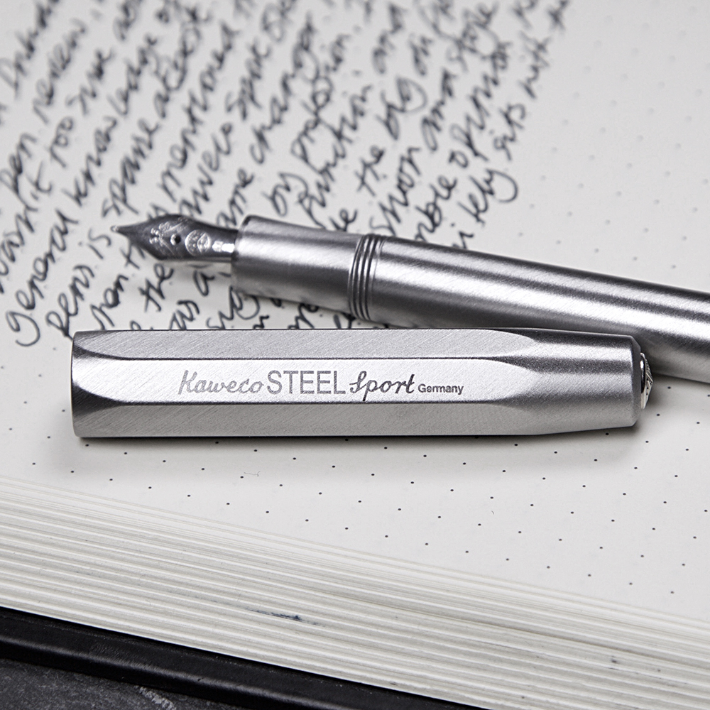 Seduced by the Kaweco Steel Sport fountain pen – FOUNTAIN PEN INK ART