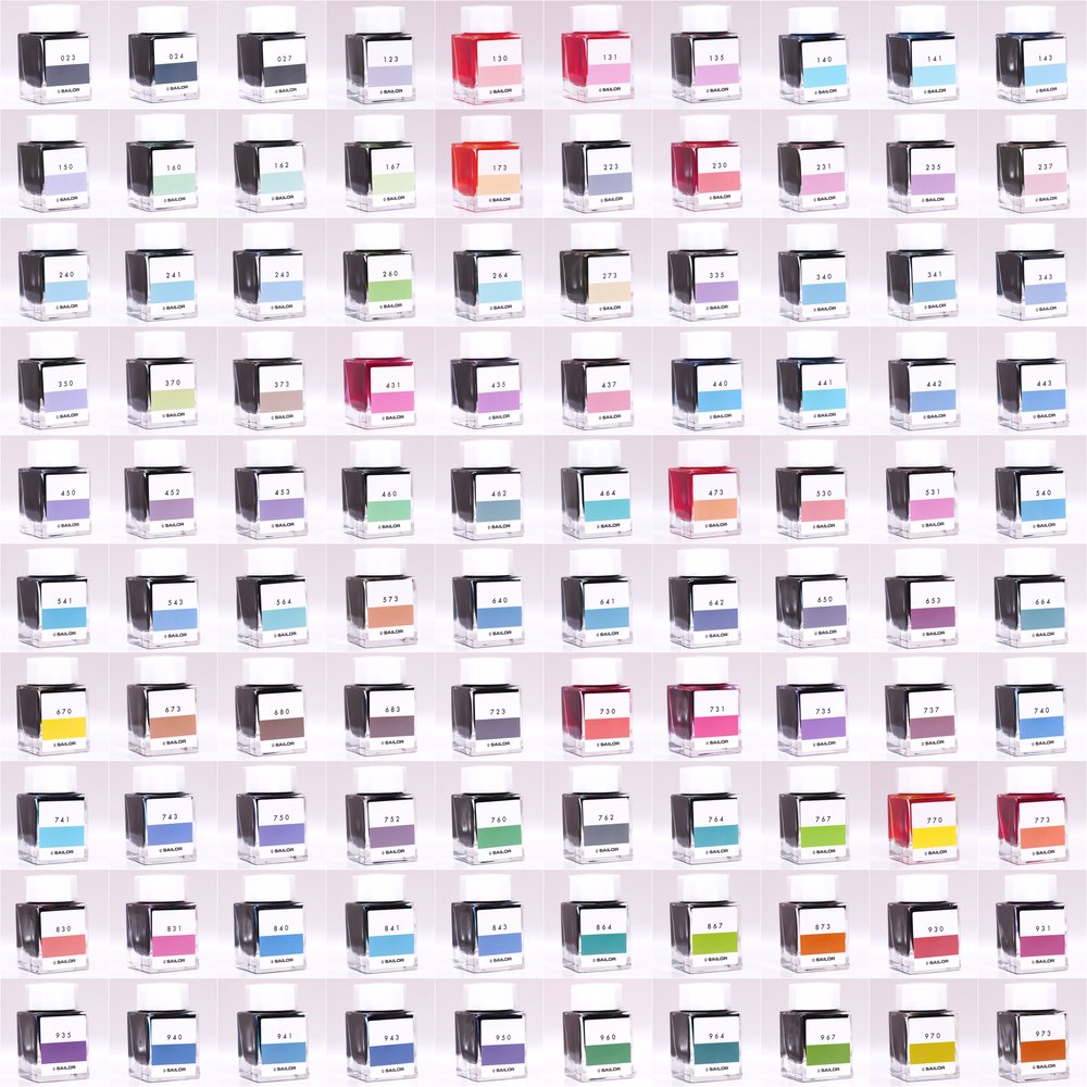Pattern Swatches Ink Sailor Ink Studio Swatch Tests coming soon! – FOUNTAIN PEN INK ART