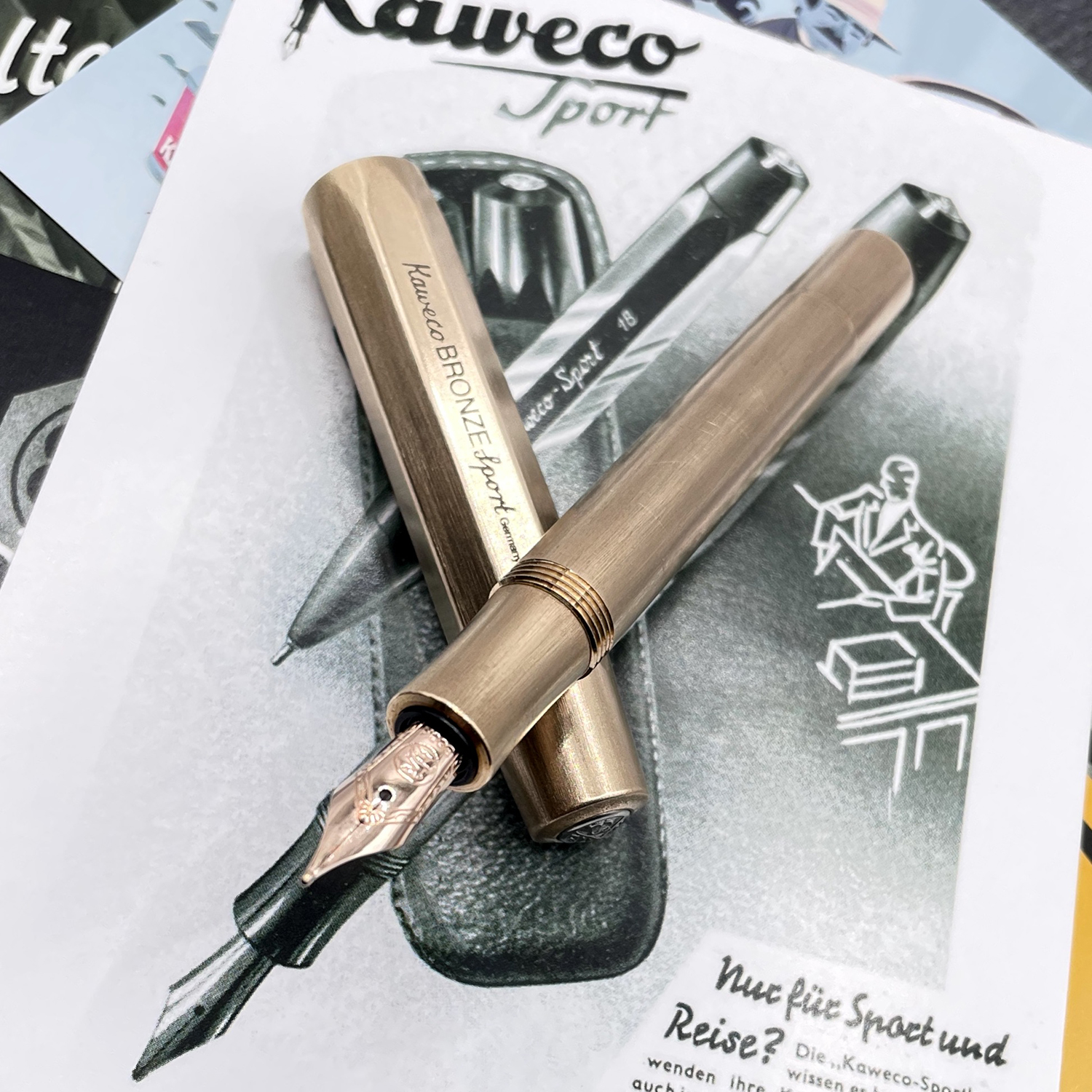 Kaweco Bronze Sport Review – FOUNTAIN PEN INK ART