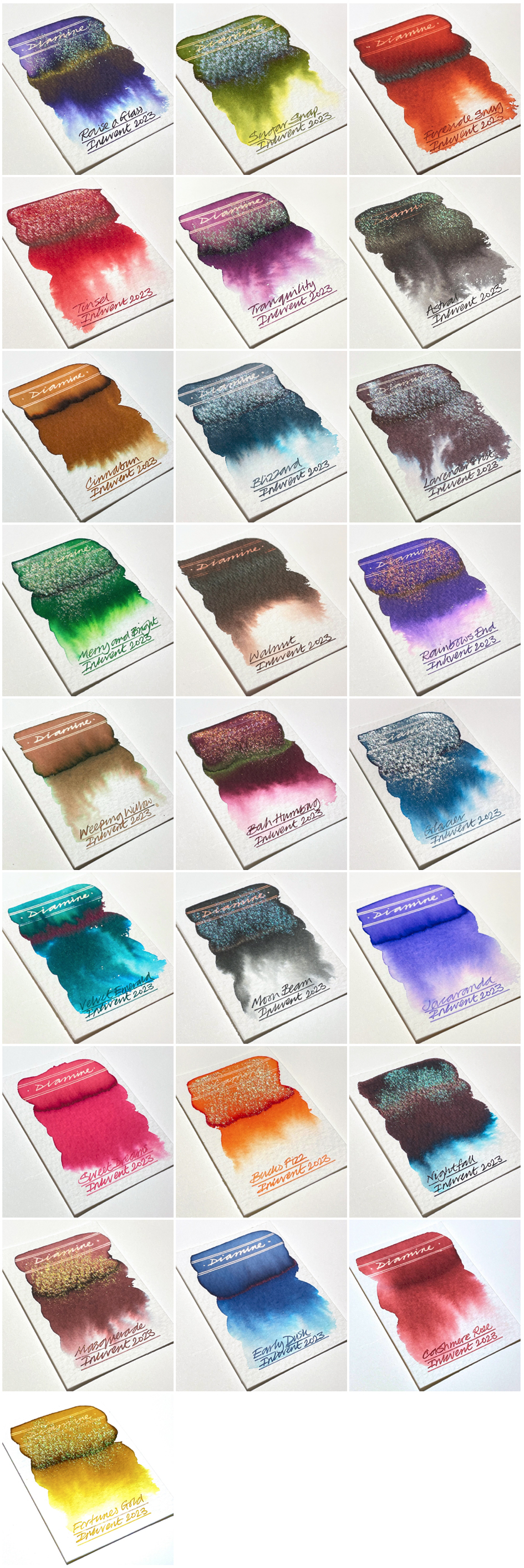 Diamine Inkvent 2023