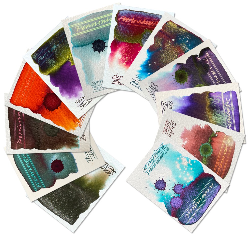 Project Review and My top 12 inks of 2023 – FOUNTAIN PEN INK ART